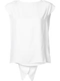 boat neck shortsleeved blouse