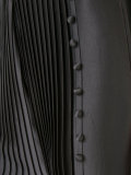 pleated trim pants 
