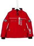 zipped ski jacket