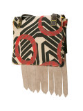 geometric print crossbody bag