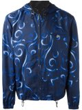 baroque hooded jacket
