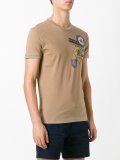 logo patch print T-shirt