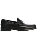 Gancini buckle loafers
