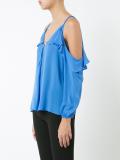 cold-shoulder blouse