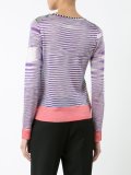 sheer zig-zag print top