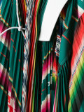 striped pleated skirt