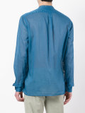 band collar shirt 