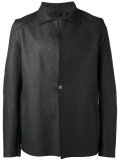 square-button detailed jacket