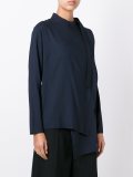 'Uzo' asymmetric blouse