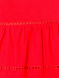cut-out trim dress
