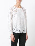 mesh blouse 