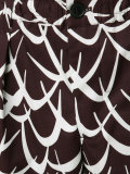 abstract print shorts