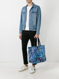 paisley print tote