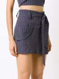 tie fastening skorts
