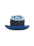 contrast-tone hat