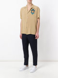 embroidered figure shirt 