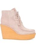 lace-up platform boots