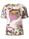 fish print T-shirt