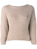 three-quarter sleeve jumper 