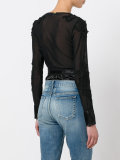 embroidered bodysuit
