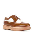 two-tone brogue oxfords 