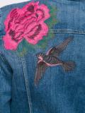 'fox' patches jacket