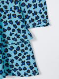 'Leopard Frill' dress