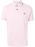 logo patch polo shirt 