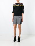 zigzag intarsia jumper