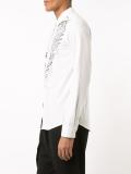abstract print shirt