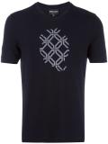 shallow V-neck T-shirt
