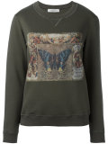 butterfly print sweatshirt