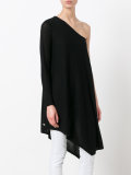 single sleeve knitted blouse