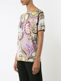 abstract print T-shurt
