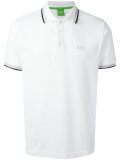 logo embroidered polo shirt