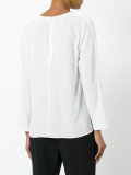 v-neck blouse