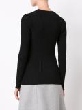 ribbed fine knit jumper