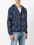 hooded windbreaker jacket 