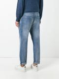 drawstring straight jeans