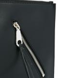 double zip clutch 
