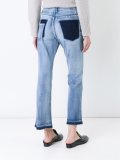 cropped bootcut jeans