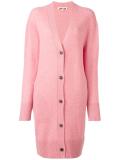 long V-neck cardigan