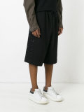 drawstring waist shorts