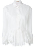 gathered waist shirt