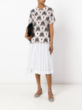 patterned blouse