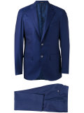 notched lapel two-piece suit