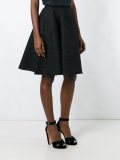 floral lace skirt
