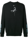 scorpion print sweatshirt