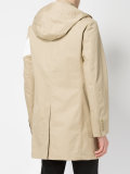 logo trench coat 