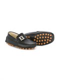 FF logo loafers